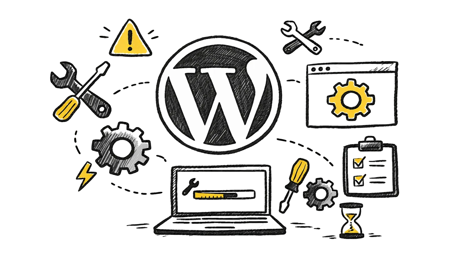 WordPress-Wartung